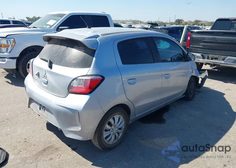 2021 Mitsubishi Mirage Carbonite Edition/Es/Le from USA, damaged, VIN ML32AUHJXMH005808